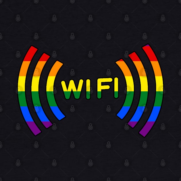 WiFi Sign Rainbow by DiegoCarvalho